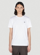 Stone Island - Compass Patch T-Shirt in White