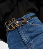 Chloé Chloé Iconic slim leather belt