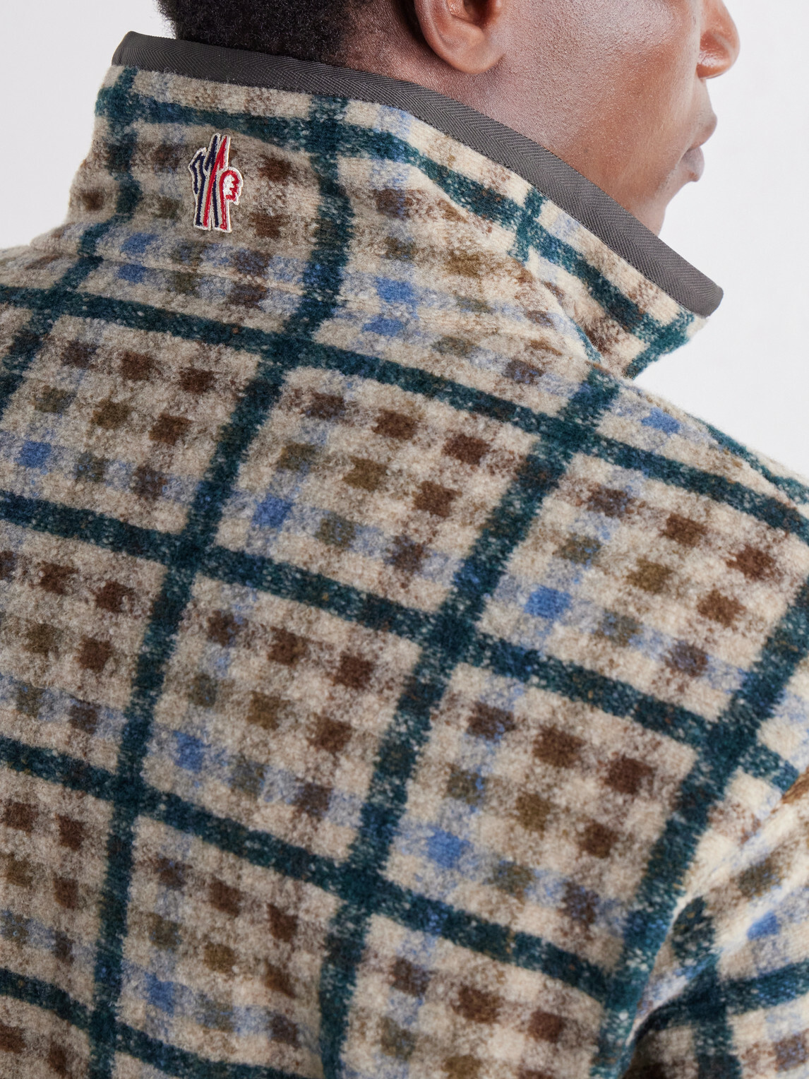 Moncler Grenoble - Reversible Checked Shell-Trimmed Fleece Padded Jacket - Multi