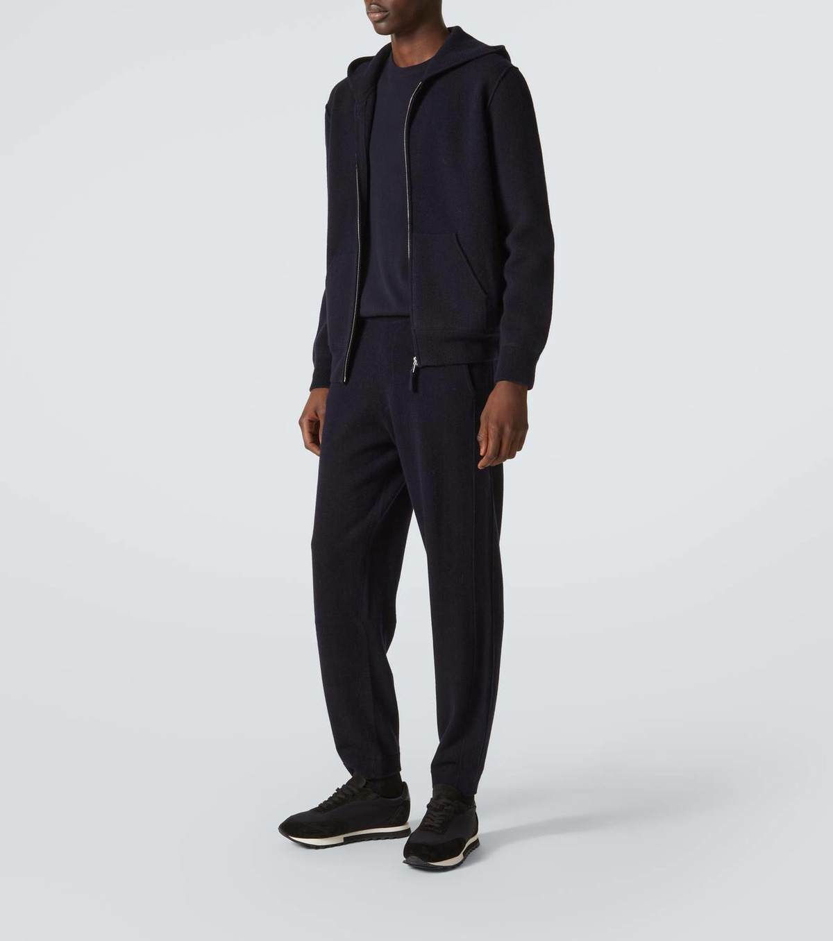 Allude Wool and cashmere sweatpants