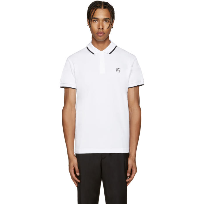 Photo: McQ Alexander McQueen White Logo Polo