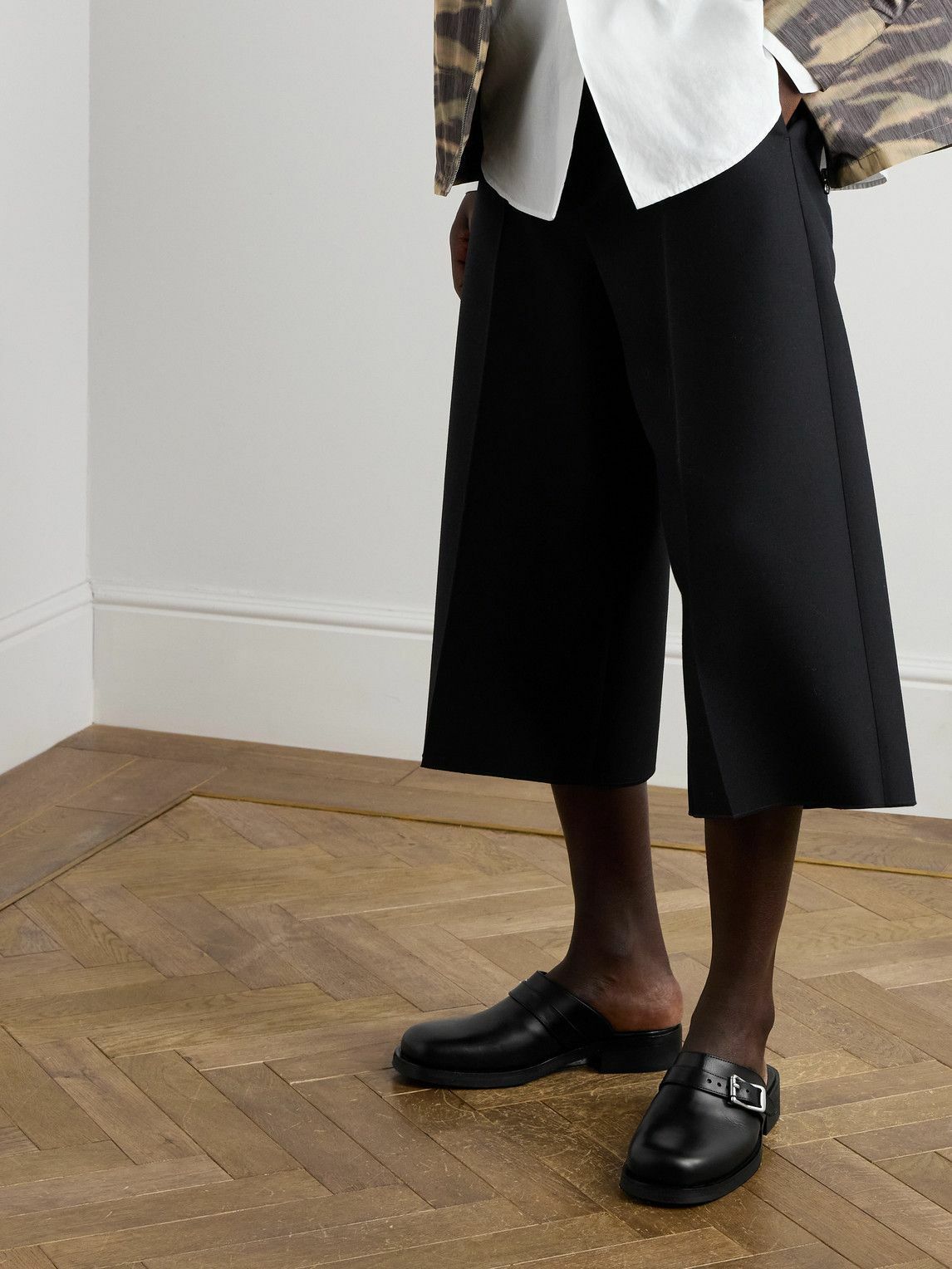 Our Legacy - Camion Leather Mules - Black