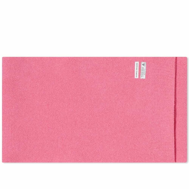 Photo: Colorful Standard Merino Wool Scarf in Bubblegum Pink