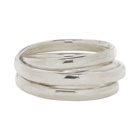 Chin Teo Silver Mini Cage Ring