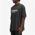 Vetements Men's Limited Edition Logo T-Shirt in Washed Black