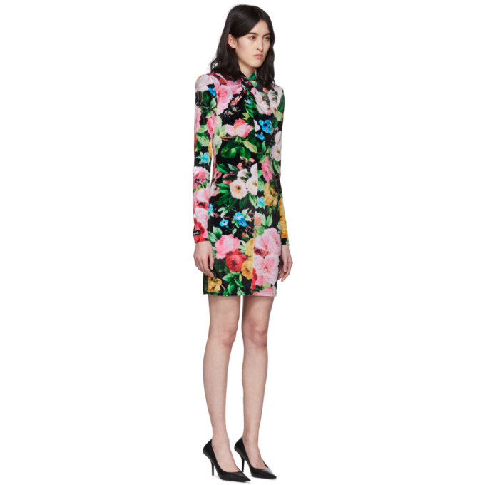 Richard Quinn Multicolor Floral Dress