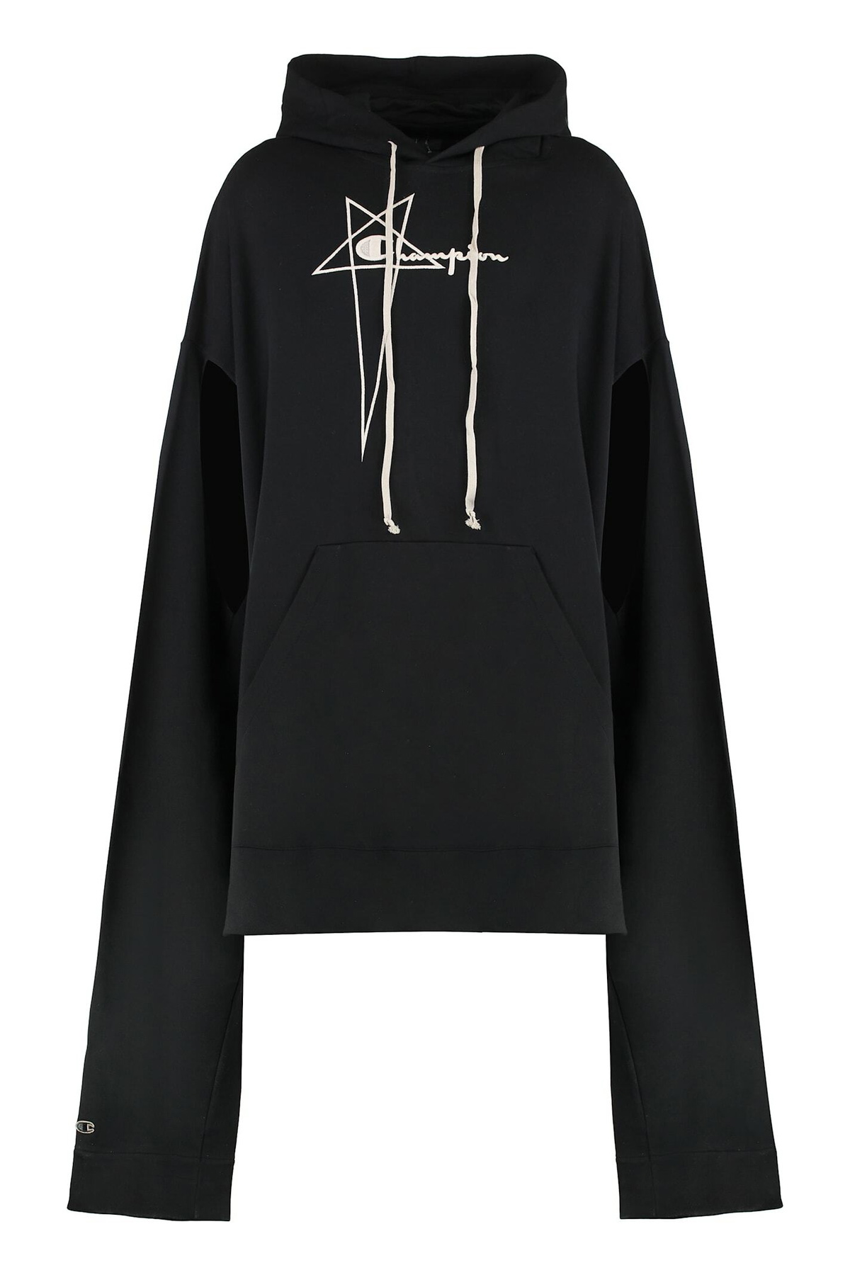 【関税込み】Rick Owens グレー Porterville Orb Studs フーディ Gray Porterville Orb Studs Hoodie by Rick Owens on Sale