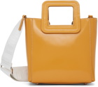 Staud Orange Mini Shirley Bag