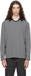 Paloma Wool Navy Gondolieri Long Sleeve Polo