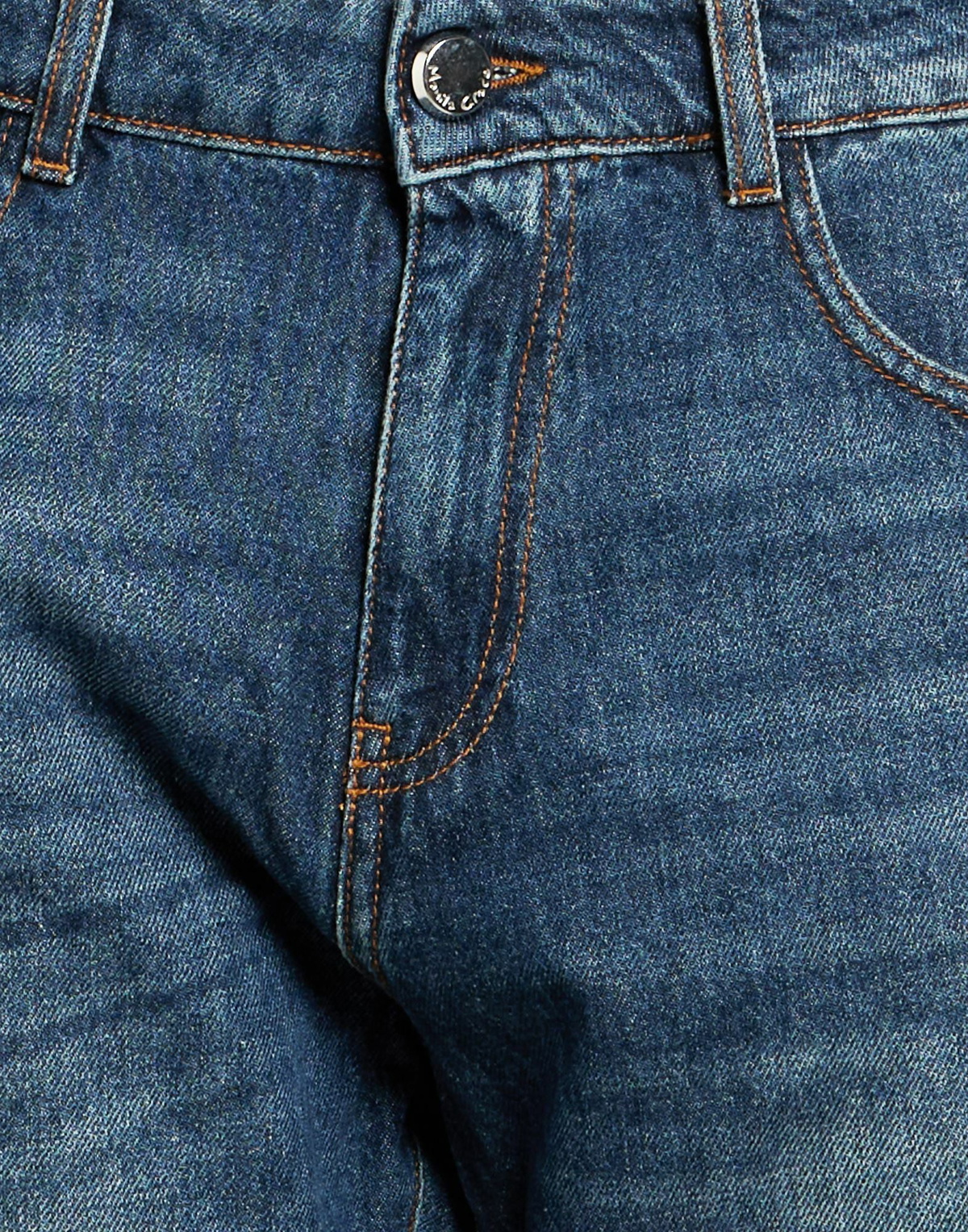 Manila Grace Womens Jeans in Blue