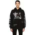 Givenchy Black Oversized Schematics Hoodie