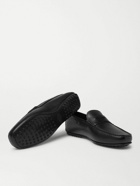 Tod's - City Gommino Leather Penny Loafers - Black