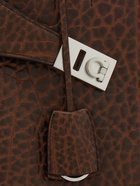 Ferragamo Mens Hug tote bag in Brown