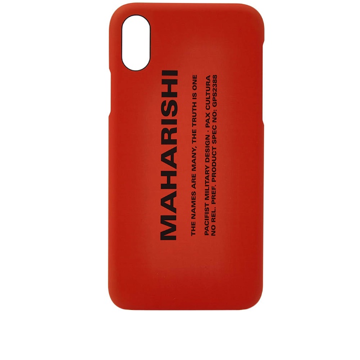 Photo: Maharishi Miltype iPhone X Case
