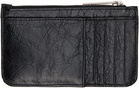 Balenciaga Black Monaco Long Coin & Card Holder