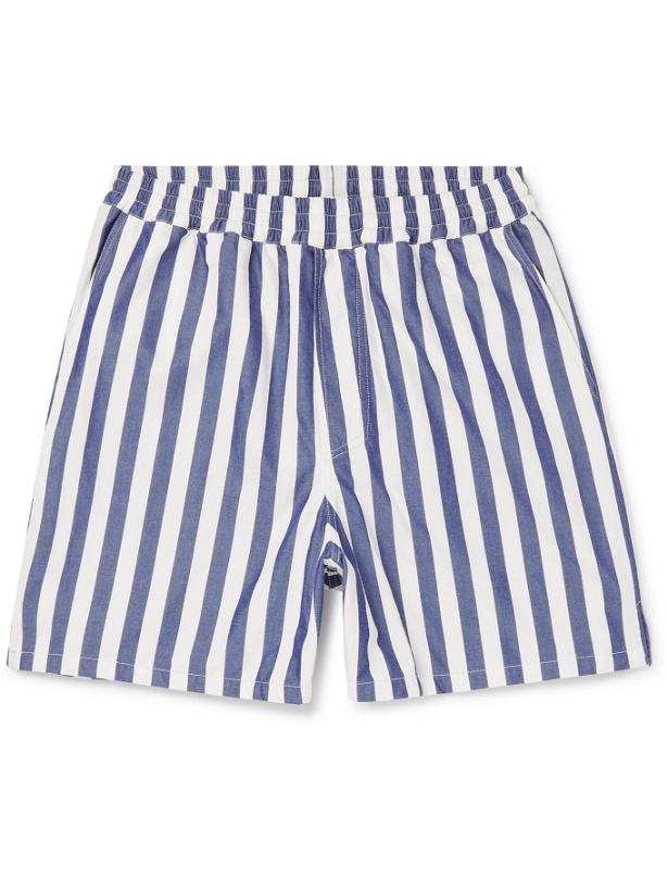 Photo: L.E.J - Cotton-Corduroy Shorts - Blue - UK/US 30