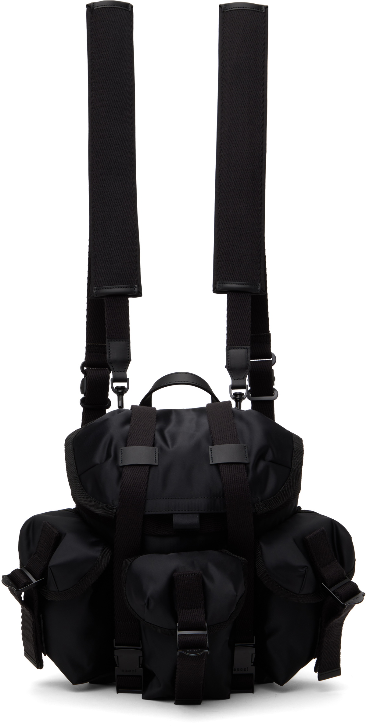 Sacai - Porter-Yoshida & Co Mini Boston Nylon Tote Bag Sacai