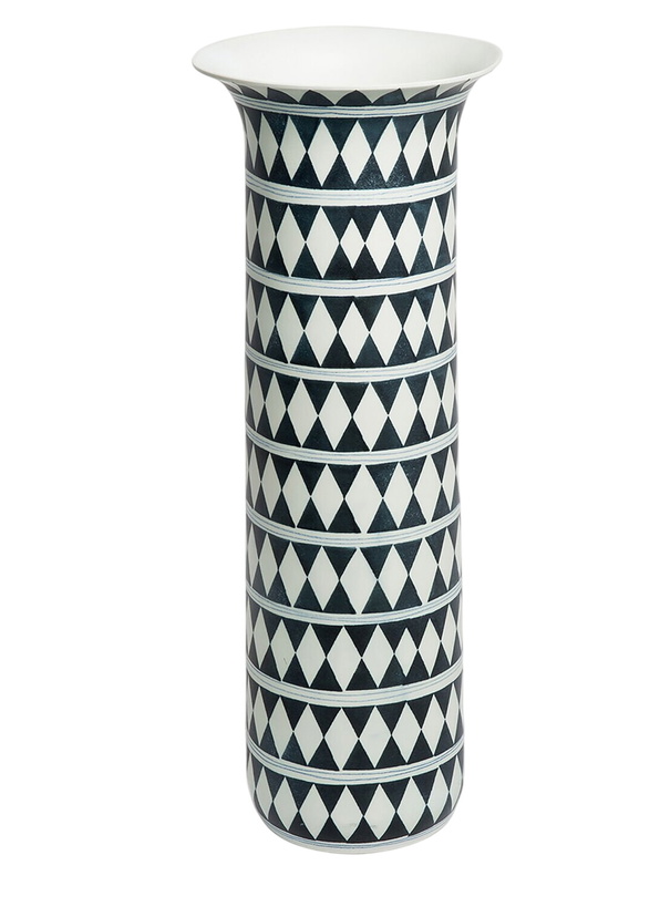 Photo: L'Objet Large Tribal Diamond Vase