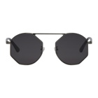 McQ Alexander McQueen Gunmetal MQ0146 Sunglasses