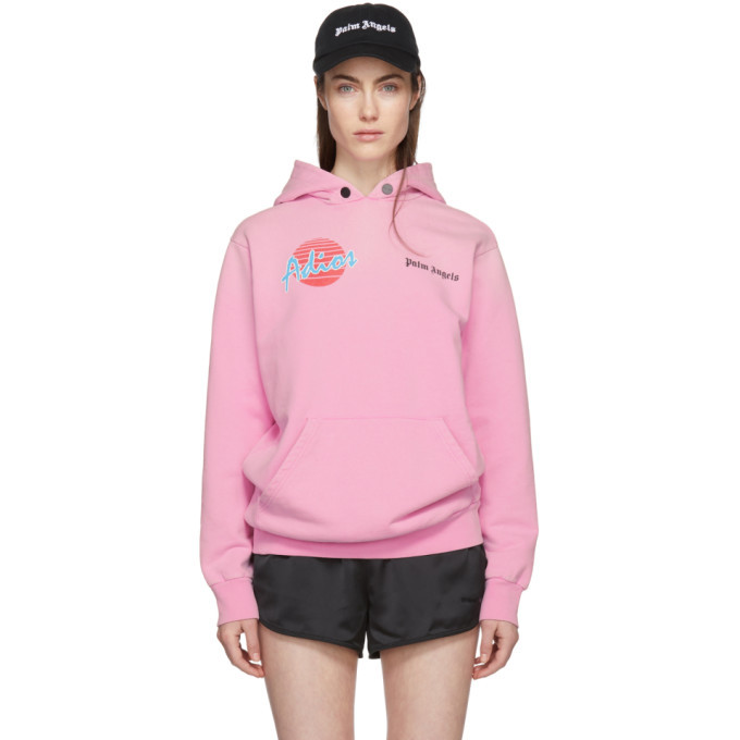 Photo: Palm Angels Pink Adios Hoodie