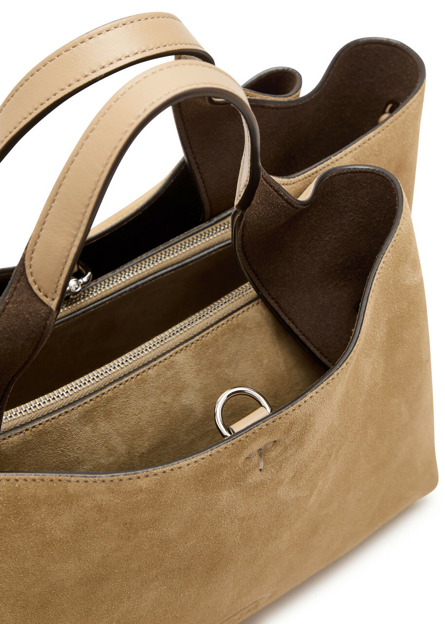 Tods Suede top Handle bag - Tan - One Size