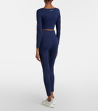 Norba Jersey crop top