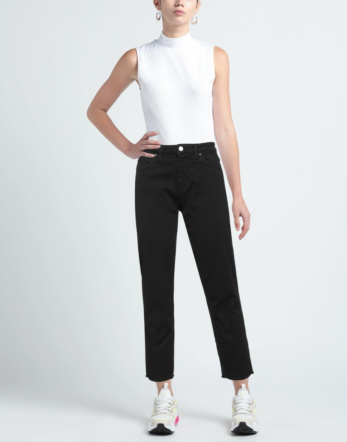 Pt Torino Womens Jeans in Black