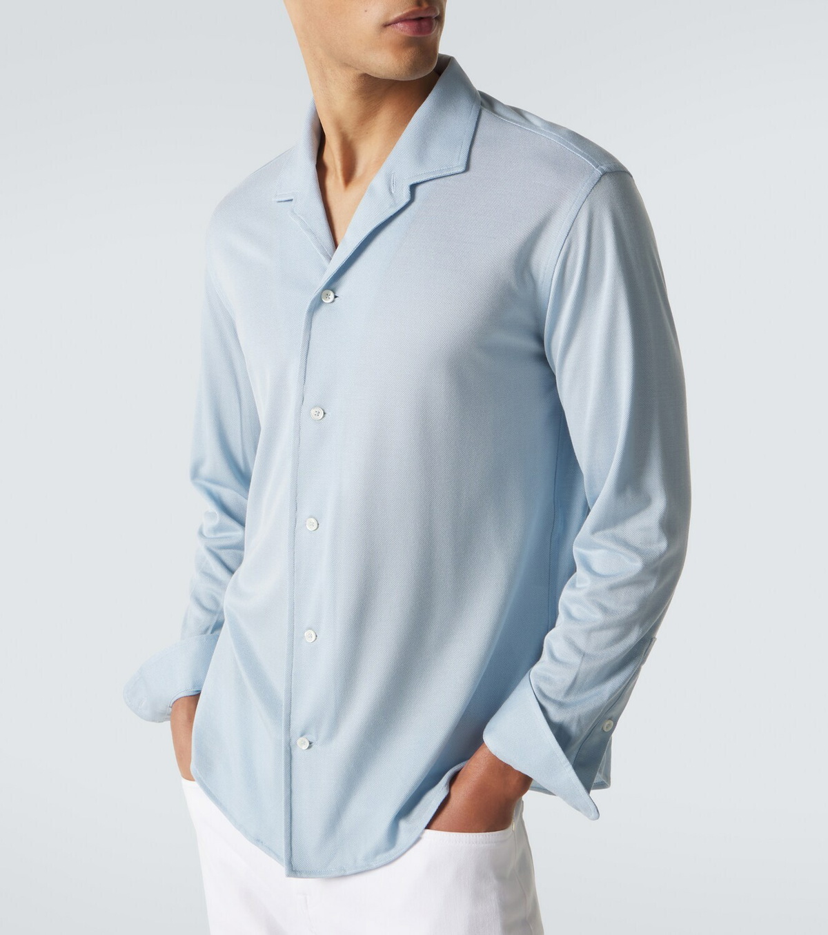 Umit Benan Franco silk shirt