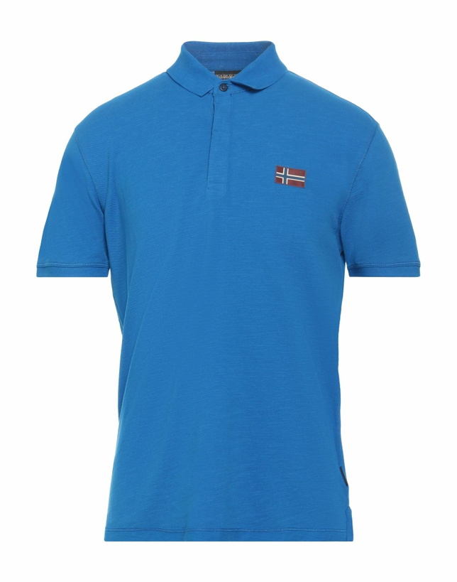 Photo: Napapijri Mens Polo shirt Azure