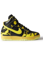 Nike - Dunk 1985 Printed Leather High Top Sneakers - Black