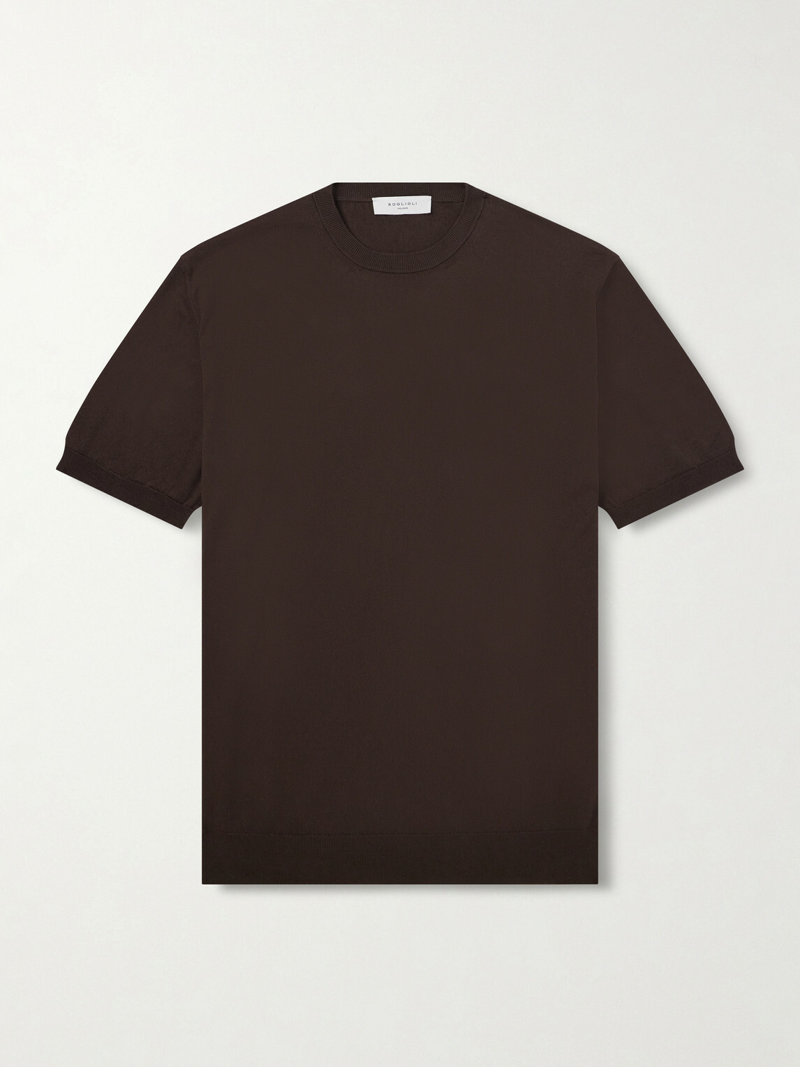 Boglioli - Garment-Dyed Cotton T-Shirt - Brown