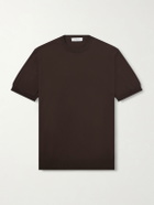 Boglioli - Garment-Dyed Cotton T-Shirt - Brown