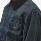 Eastlogue Men's Mohawk Field Jacket in Black Watch Wax
