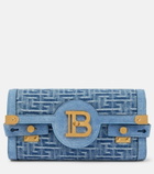 Balmain - B-Buzz 23 Small jacquard crossbody bag