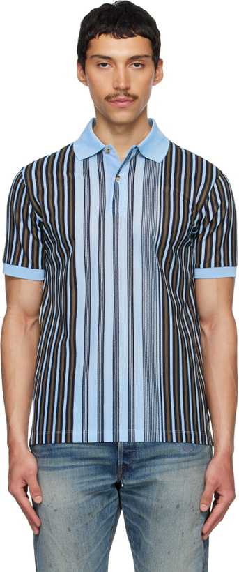 Photo: Paul Smith Blue Deck Stripe Polo