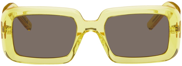Photo: Saint Laurent Yellow SL 534 Sunrise Sunglasses
