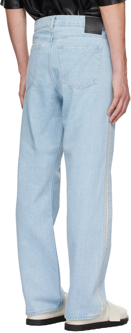 Nanushka Blue Gannon Jeans