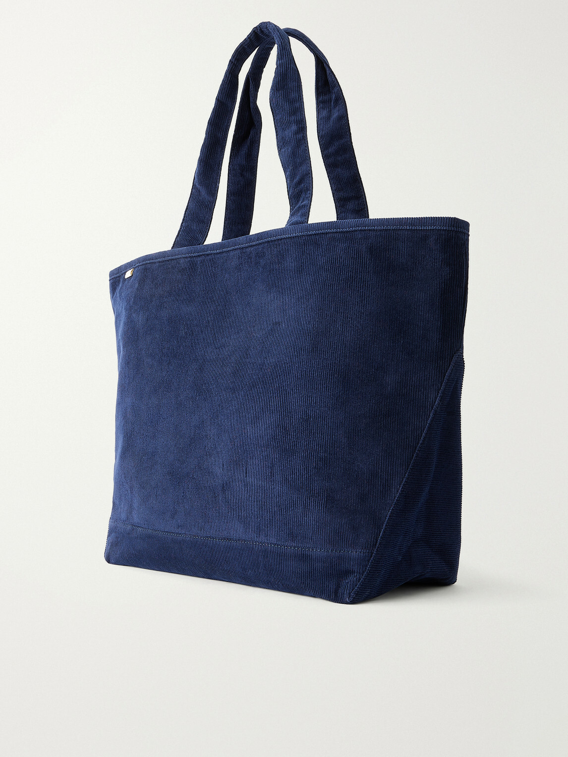 Aimé Leon Dore - Logo-Embroidered Cotton-Corduroy Tote - Blue
