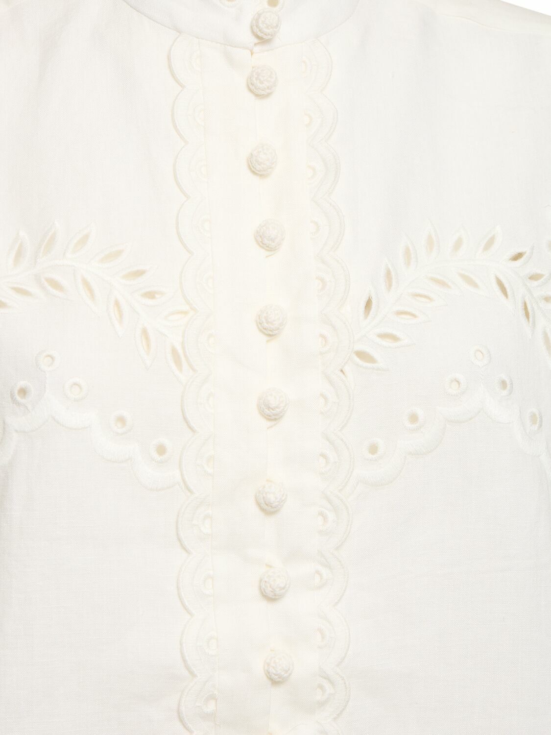 Zimmermann Women's Junie Billow Shirt White