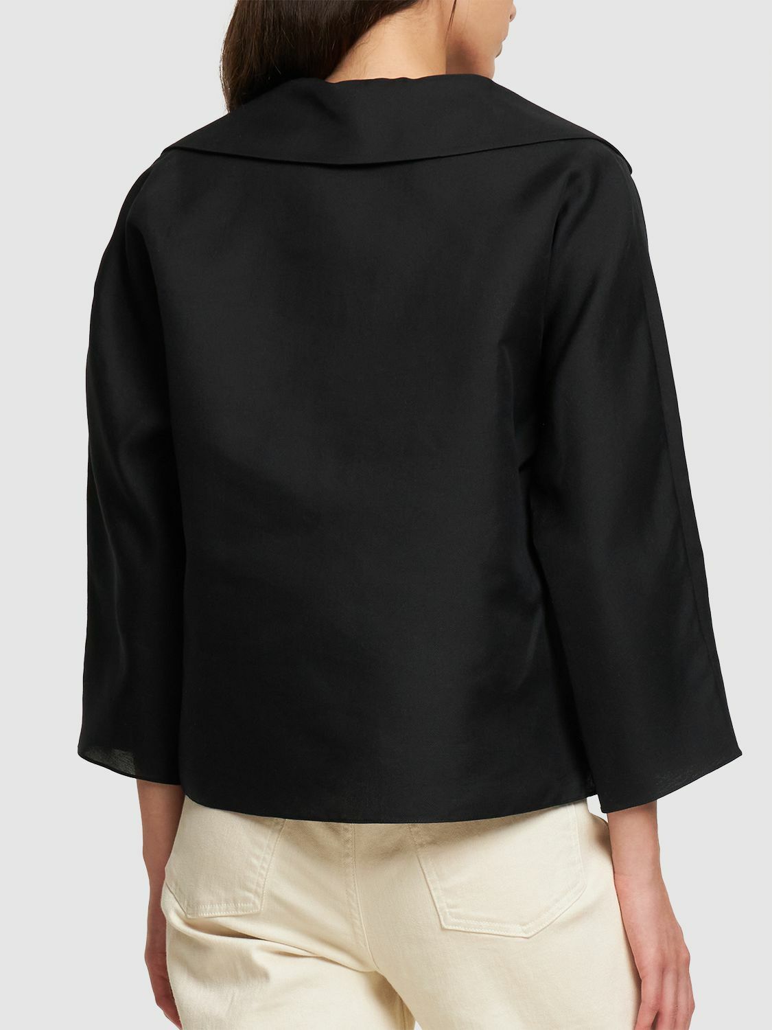 Tシャツ・カットソー TORY BURCH Silkcotton tunic Printed Silk Tunic: Women's Clothing | Tops | Tory Burch EU