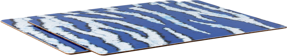 HEM Blue & White Monster Placemat Set