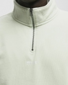 ØLÅF BLOCK ZIP MOCK NECK Green Mens Half-Zips/Sweatshirt