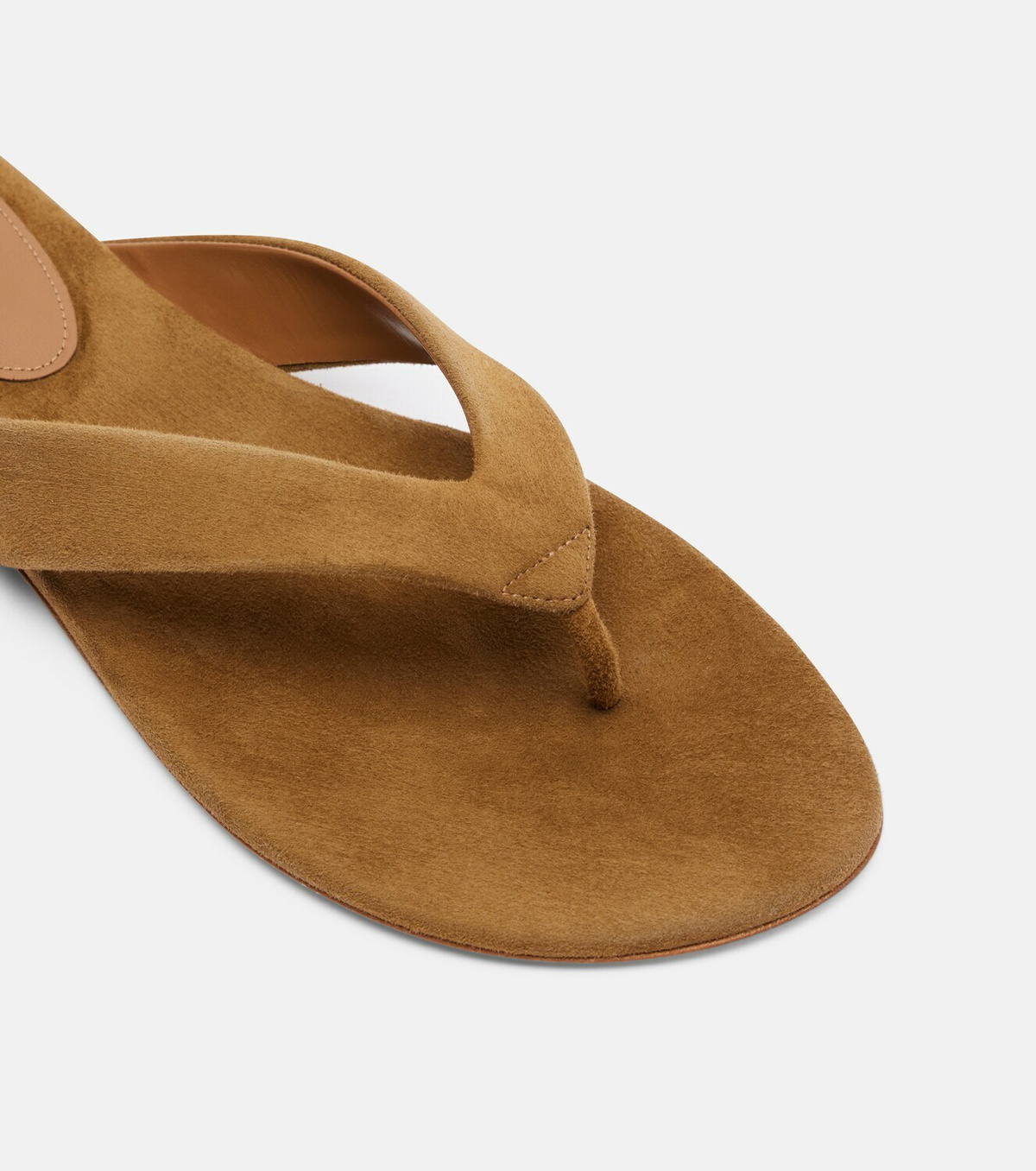 Le Monde Béryl Suede thong sandals