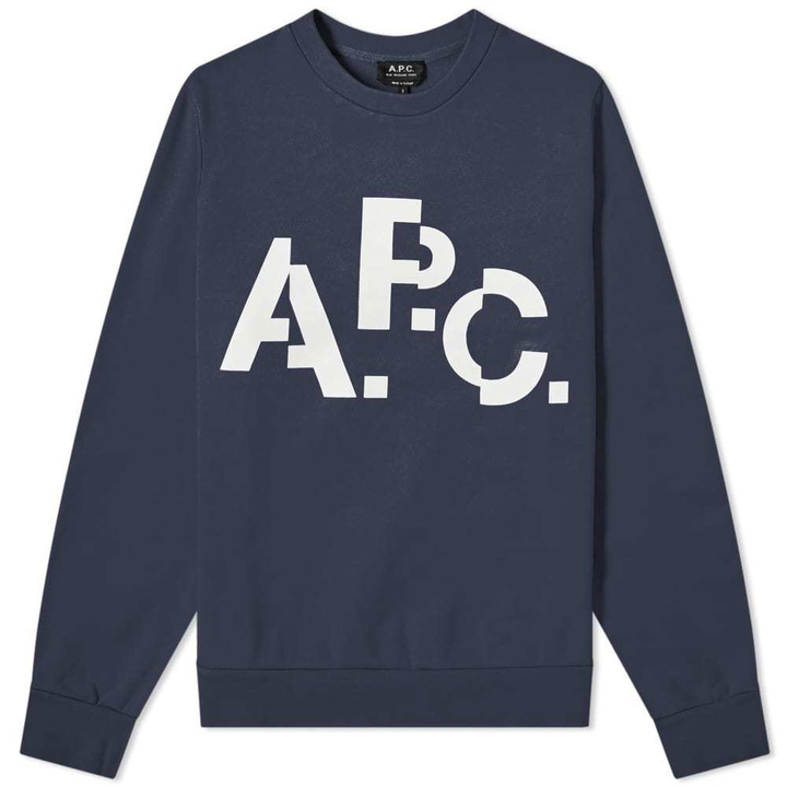 Photo: A.P.C. Decal Crew Sweat