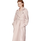 Chika Kisada Pink Patent Coat