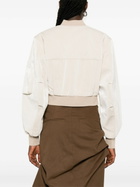 Elena Velez Bustier Bomber Jacket