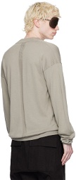 Rick Owens Off-White V-Neck Sweater