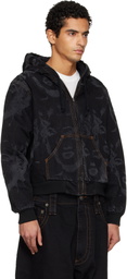 VAQUERA Black Marilyn Denim Jacket