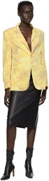 Kwaidan Editions Yellow 6 Layer Jersey Blazer