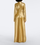 Fforme Mila satin gown